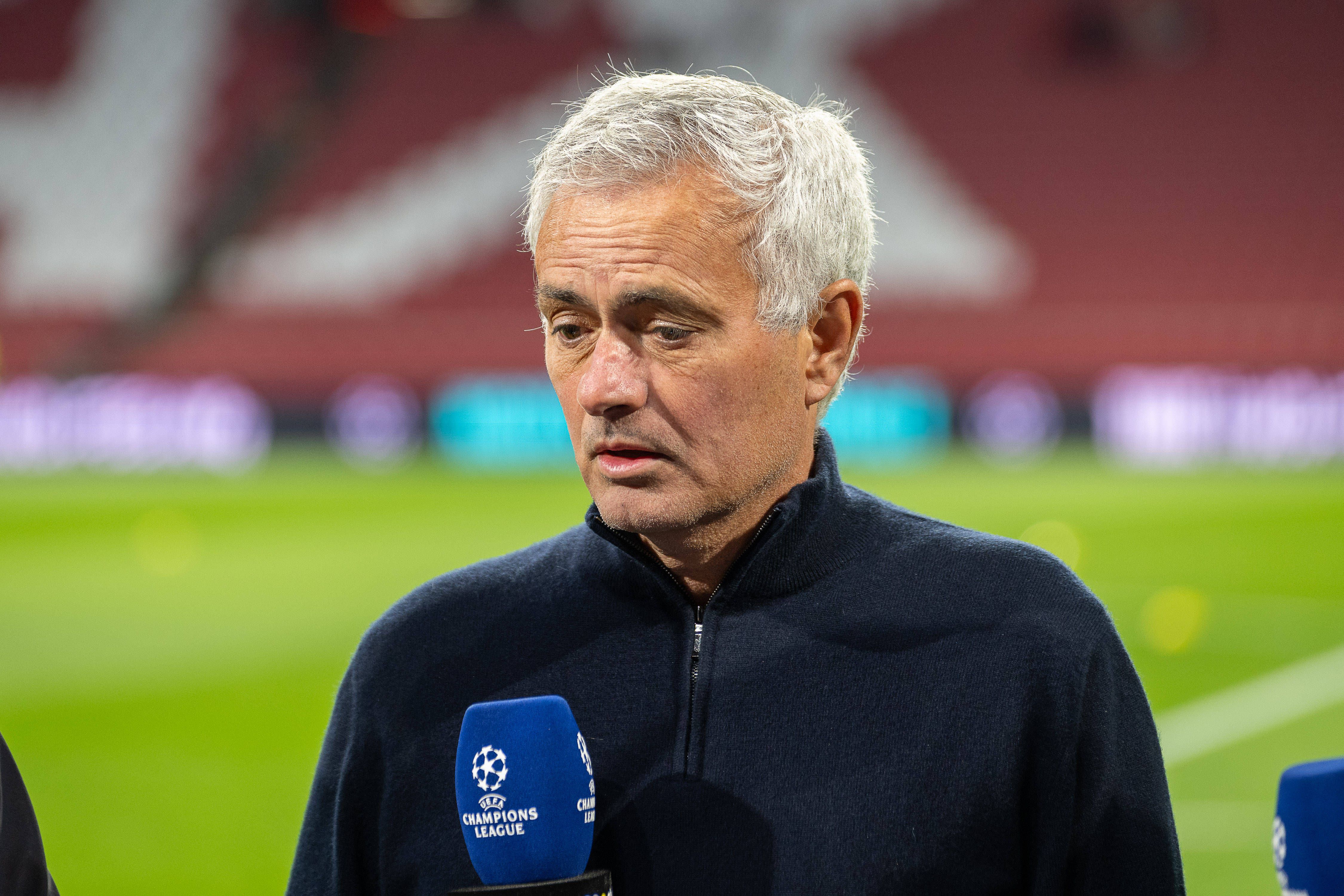 Mourinho, treinador do Benfica