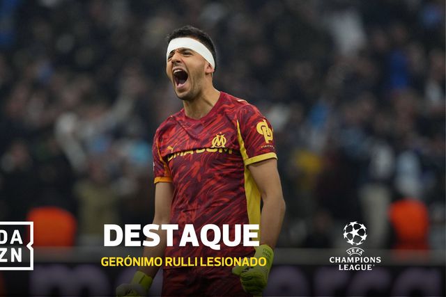 Pisadela na cabeça deixa guarda-redes do Marselha mal-tratado