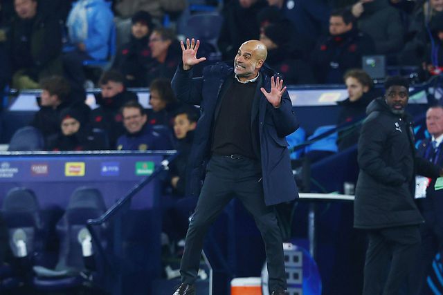 Pep Guardiola, treinador do Manchester City (IMAGO)