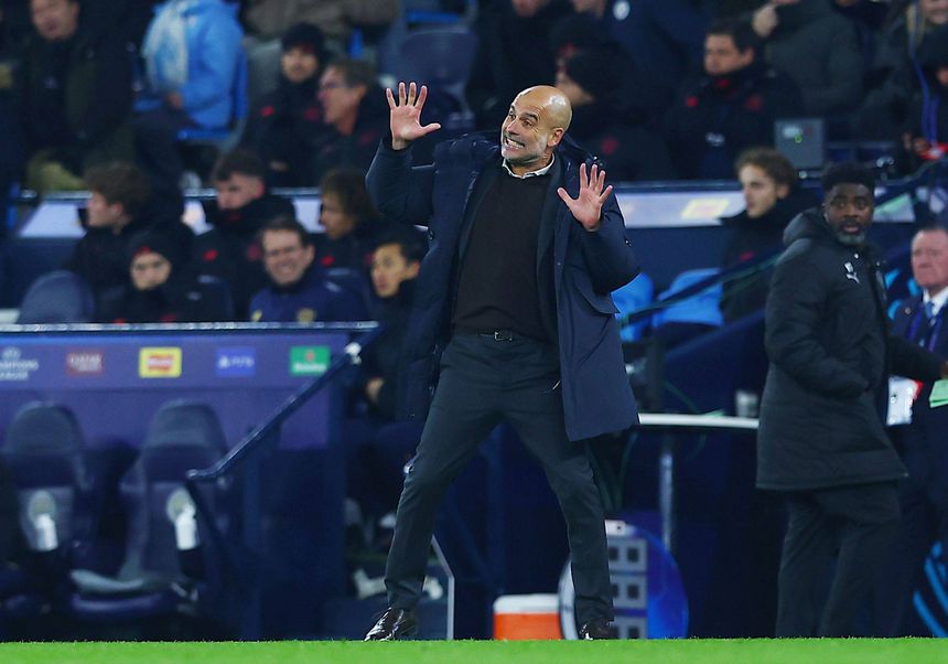 Pep Guardiola, treinador do Manchester City (IMAGO)