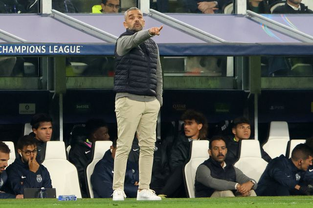 Rui Borges, treinador do Sporting