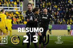 Juventus teve de suar para levar os três pontos da Noruega (resumo)