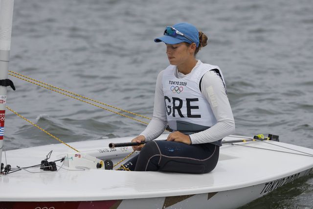 Velejadora Vasileia Karachaliou não vai poder representar Portugal