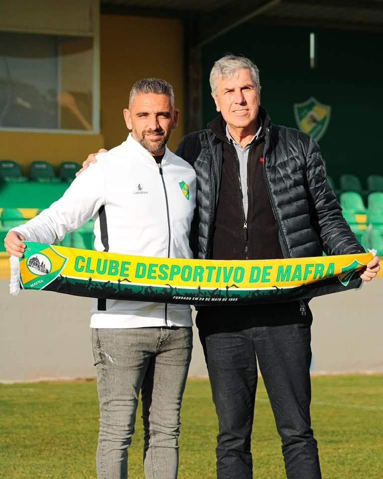 Presidente do Mafra 'anuncia' contratação de Rui Borges pelo Sporting