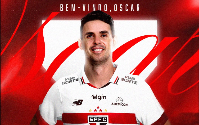 Oficial: Oscar (lembra-se?) está de regresso ao Brasil