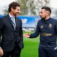 André Villas-Boas e Francesco Farioli em sintonia — FOTO: FC Porto