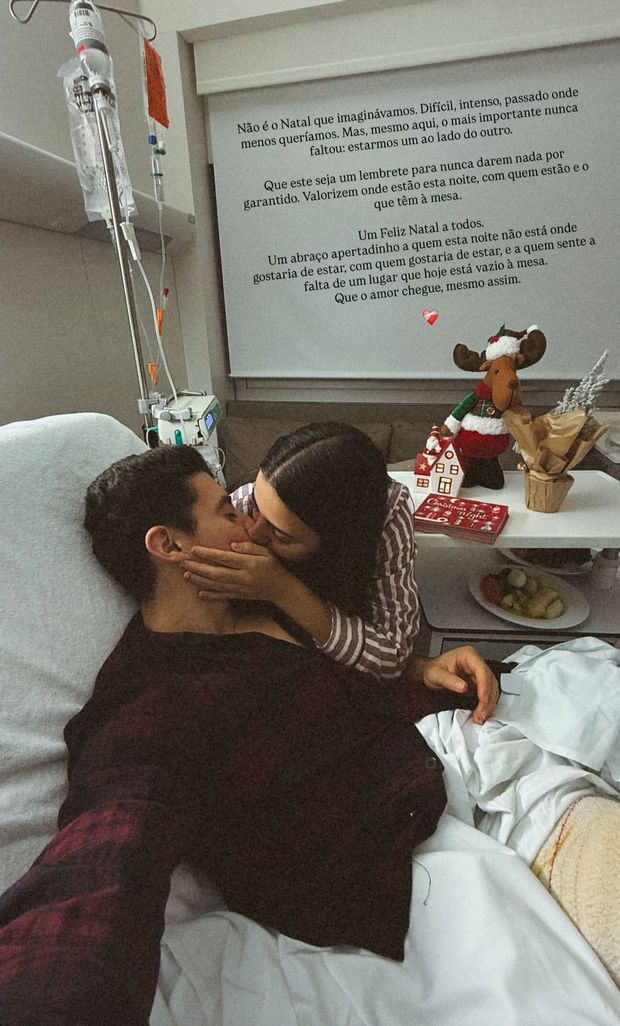 Mensagem de Joana Guise, namorada de Vasco Sousa, nas redes sociais