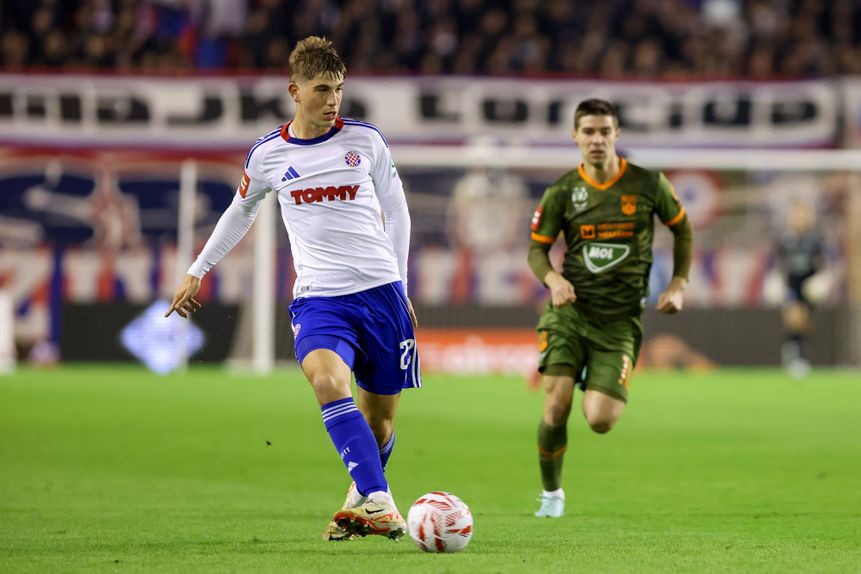 Branimir Mlacic joga no Hajduk Split