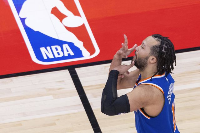 Jalen Brunson, com 34 pontos, foi o melhor marcador dos New York Knicks