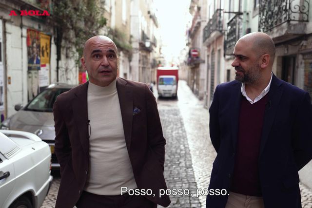 Roberto Martinez «Vi logo o talento de João Neves»