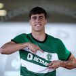 Afonso Moreira, extremo de 20 anos, saiu de Alvalade rumo aos franceses do Lyon