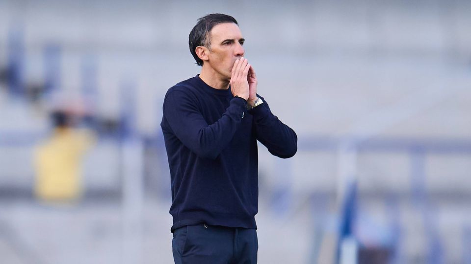 Vicente Sánchez comandou o Cruz Azul no primeiro jogo sem Martín Anselmi (IMAGO / Agencia-MexSport)