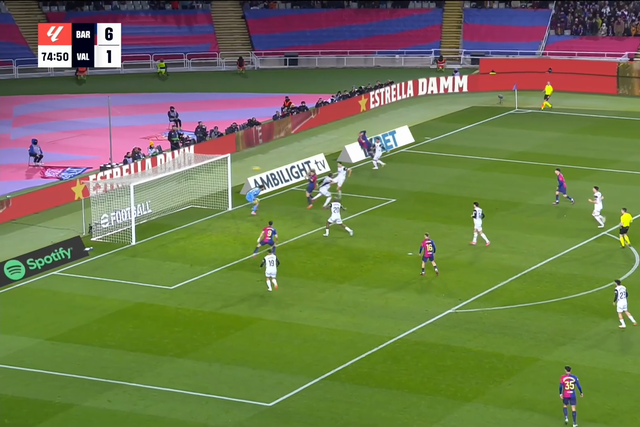 Goleada do Barcelona só podia acabar com autogolo do Valência (vídeo)