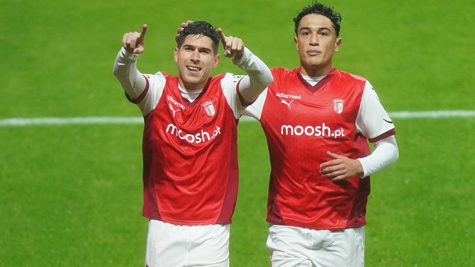 Fran Navarro foi o autor de dois dos três golos com que o SC Braga derrotou o Boavista, num encontro da 19.ª jornada da Liga