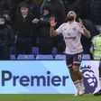 Mbeumo e Wissa a celebrarem o primeiro golo do Brentford