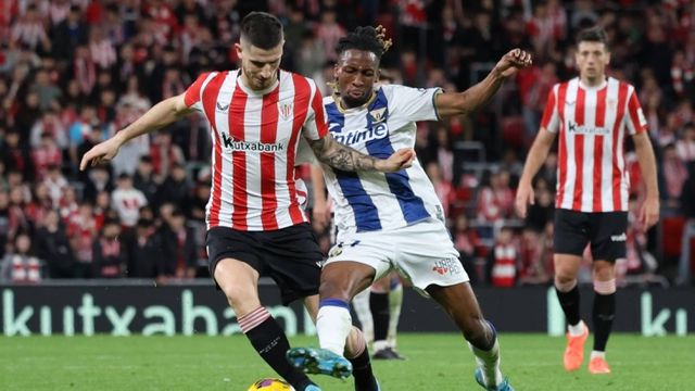 Duelo entre Athletic Bilbao e Leganés