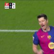 Lewandowski entra e faz o sexto para o Barcelona (vídeo)