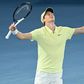 Jannik Sinner, festeja conquista do Open da Austrália
