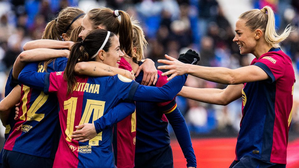 O Barcelona ainda não perdeu nas competições internas (X-FCBfemeni)