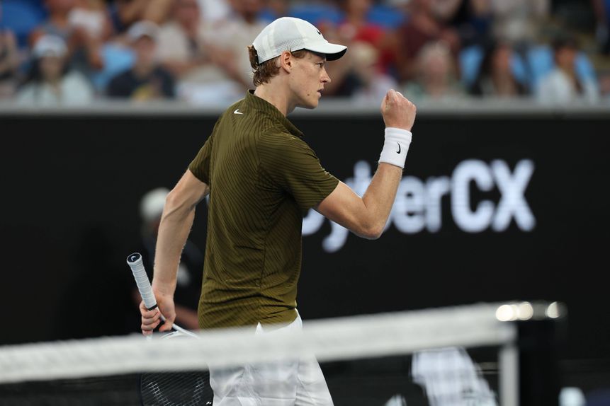 Jannik Sinner garante presença nos quartos do Open da Austrália -Foto: IMAGO