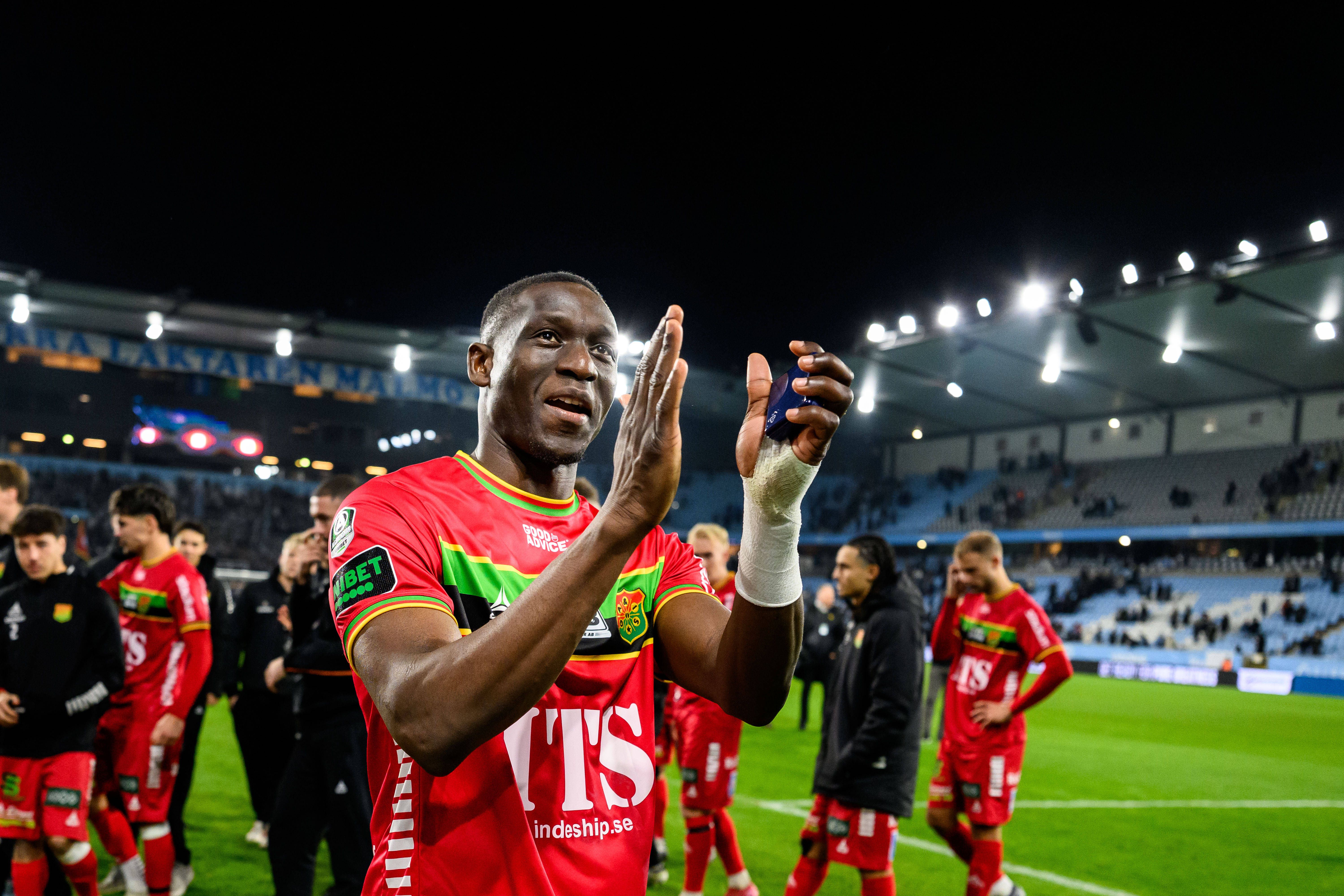 11. Ibrahim Diabate (GAIS) - 18 golos (coeficiente 1.5) - Pontos: 27 - Foto: IMAGO