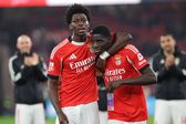 Anísio e Banjaqui festejam triunfo do Benfica - Foto: IMAGO
