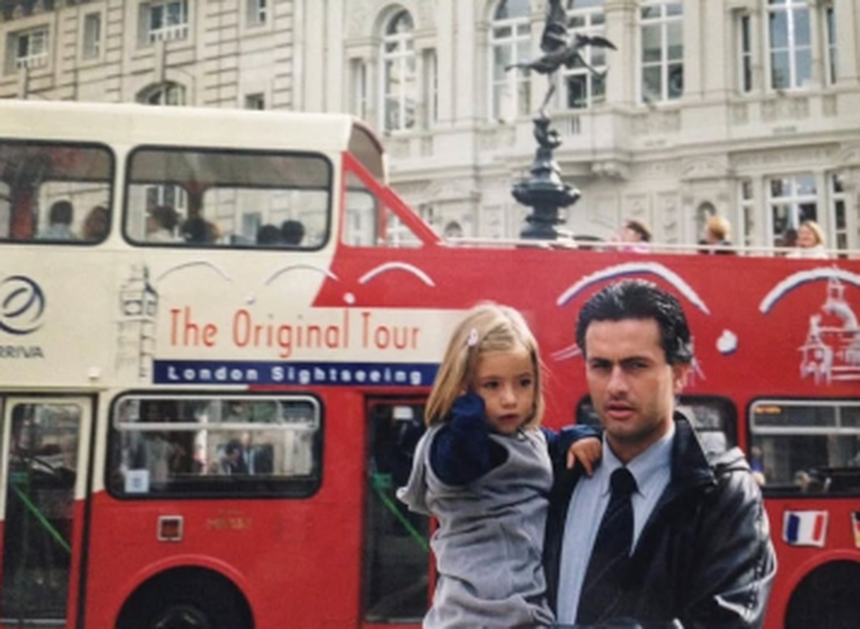 Matilde e José Mourinho - Foto: matildefmf/instagram
