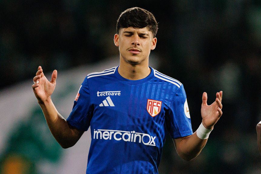 Guilherme Neiva apontou o 3-3 nos instantes finais contra o Casa Pia