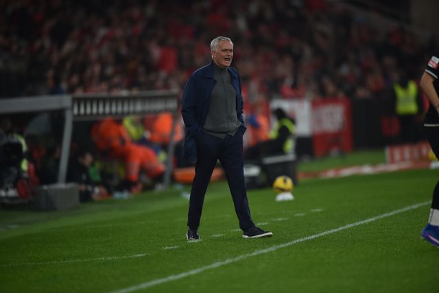 José Mourinho, treinador do Benfica. Foto MIGUEL NUNES
