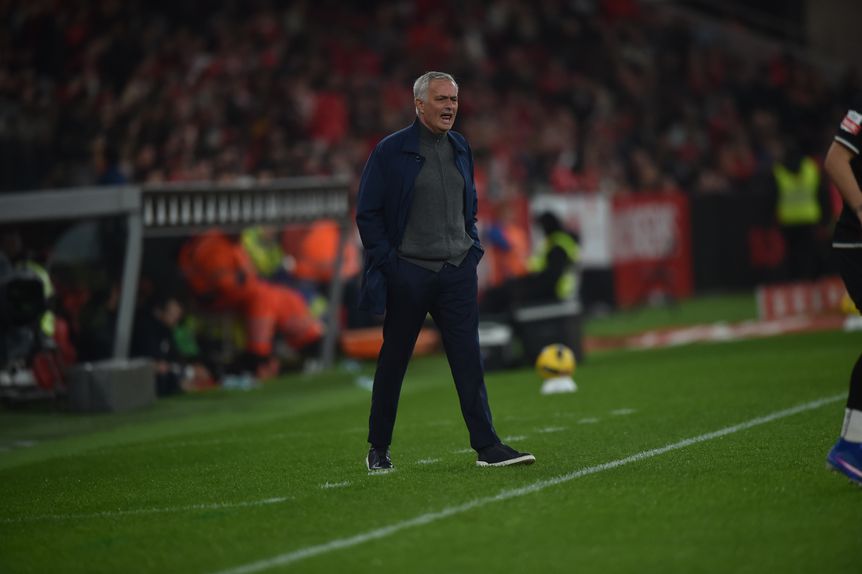 José Mourinho, treinador do Benfica. Foto MIGUEL NUNES