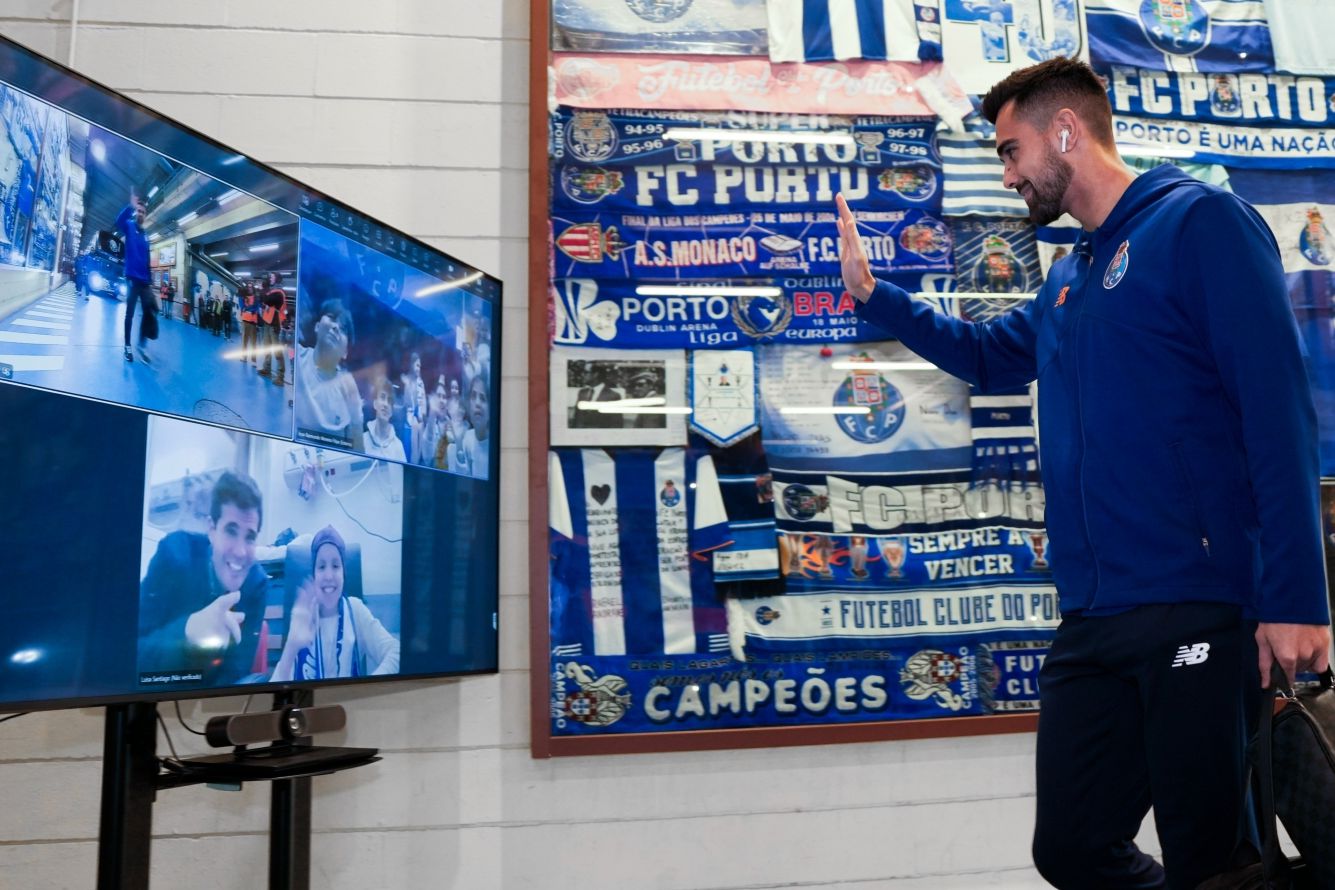 Dragões foram recebidos de forma especial antes do jogo com o Gil Vicente - Foto: FC PORTO