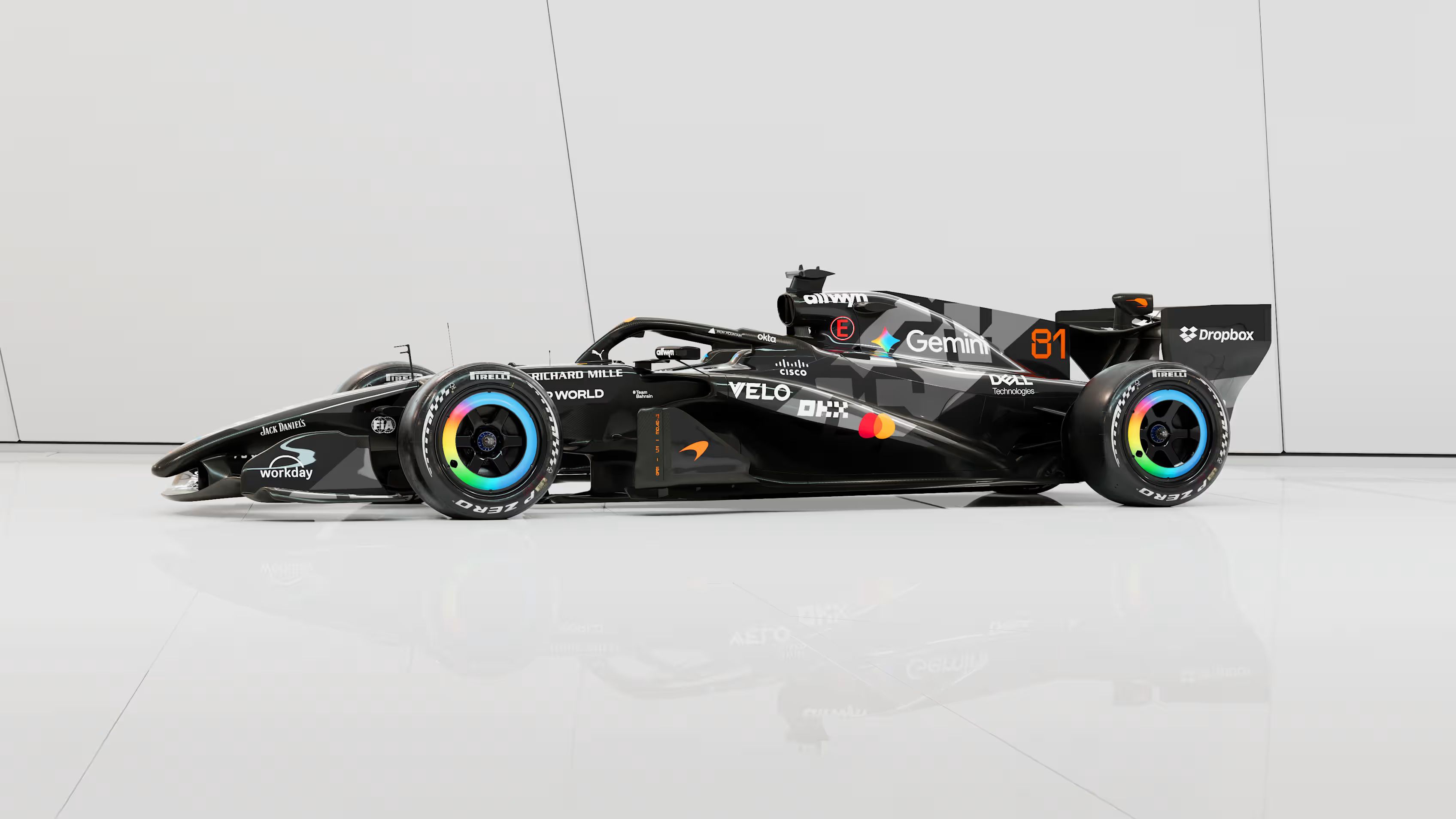 O novo F1 MCL40 - Foto: F1