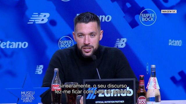 «O discurso do Eustáquio deixou-me com pele de galinha»