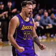 Luka Doncic a celebrar (LA Lakers/X)