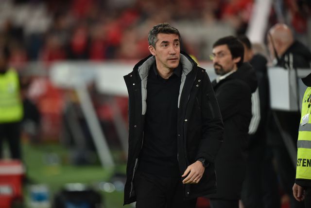 Bruno Lage antes do início do jogo com o SC Braga da Taça de Portugal