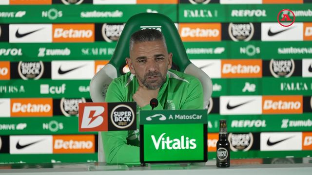 Rui Borges aborda titularidade da baliza do Sporting em Barcelos