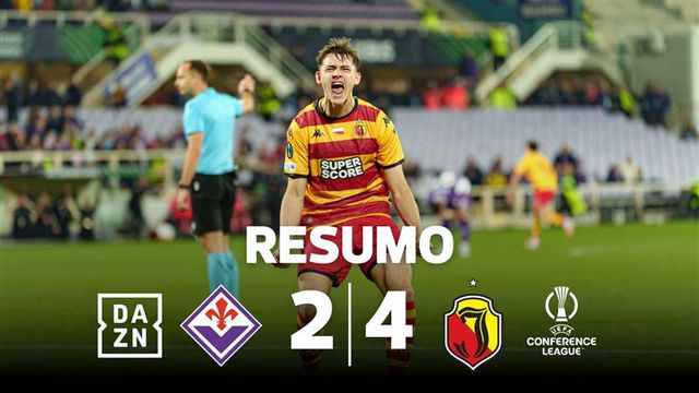 Jagiellonia aplica chapa 4 à Fiorentina, mas fica pelo caminho (resumo)