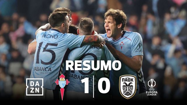 Celta de Vigo vence o PAOK com muita calma e classe