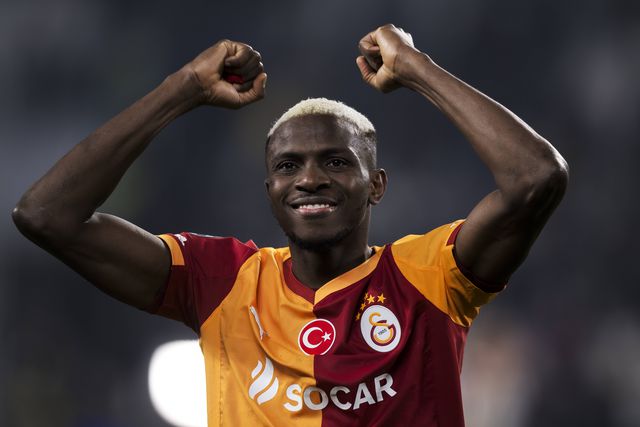 Osimhen foi crucial na qualificação do Galatasaray para os 'oitavos' da Champions, frente à Juventus
