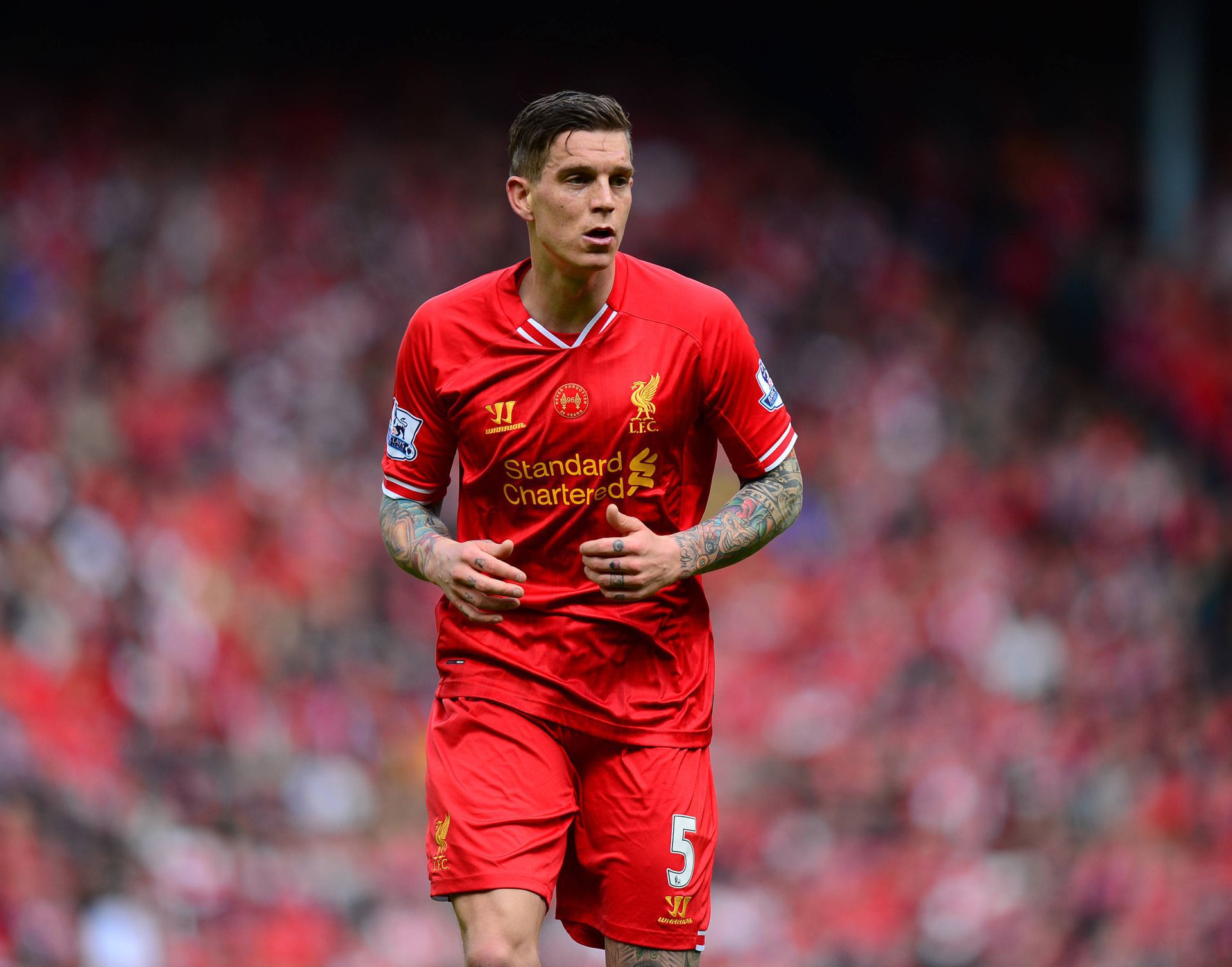 Daniel Agger, ex-Liverpool, tornou-se tatuador licenciado e investiu numa empresa de gestão de esgotos - Foto: IMAGO