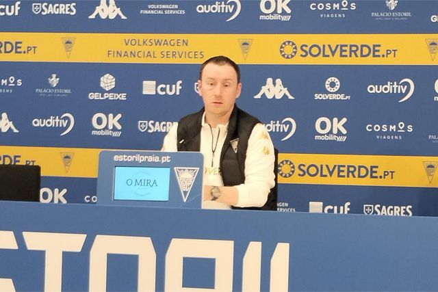 Cathro de barba feita promete Estoril de ‘barba rija’