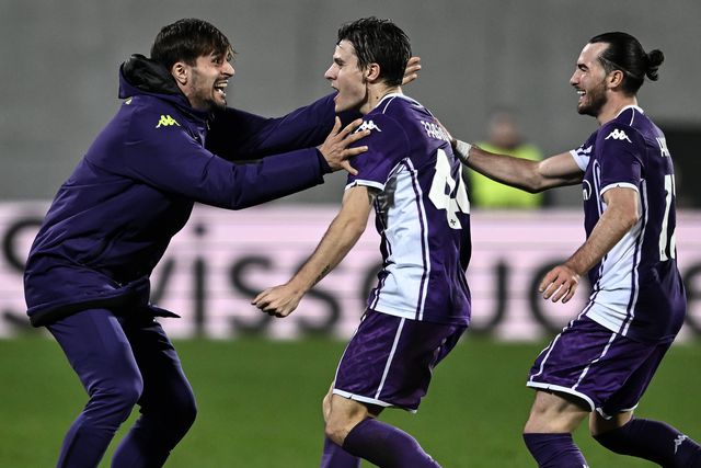 Os festejos ao golo decisivo de Fagioli - Foto: IMAGO