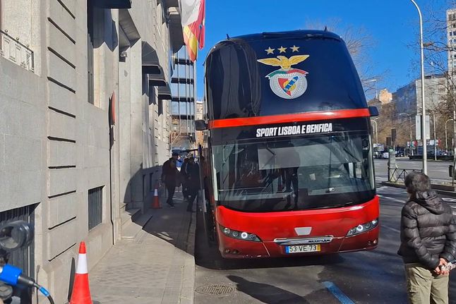 O adeus do Benfica a Madrid