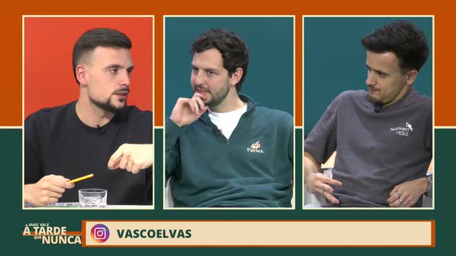 Mais Vale à Tarde Que Nunca, com Vasco Elvas - 26/02/2026