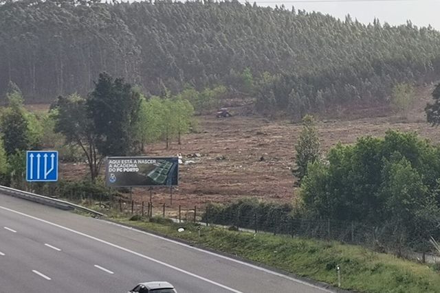 Academia do FC Porto: já há máquinas no terreno