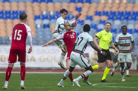 Derrota com a Dinamarca deixa Portugal fora do Europeu sub-19