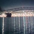 Ponte em Baltimore desaba depois de abalroada por navio