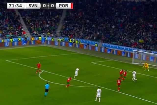 Vídeo: passividade de Portugal aproveitada pela Eslovénia para marcar