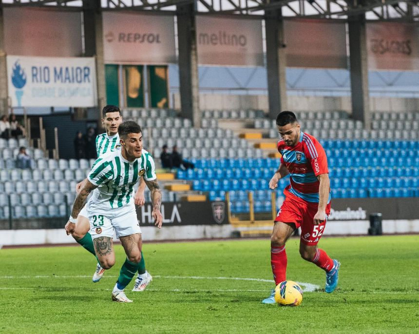 Henrique Pereira, autor do único golo frente ao Rio Ave (Casa Pia)