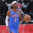 NBA: Shai lidera Thunder frente aos Timberwolves